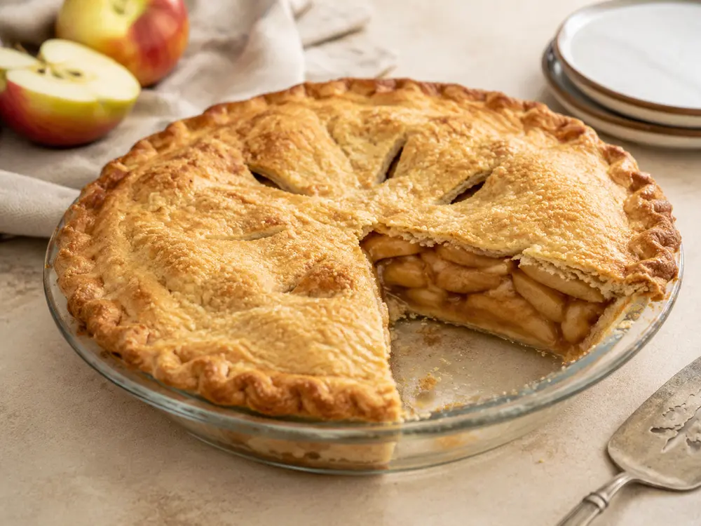 Classic apple pie